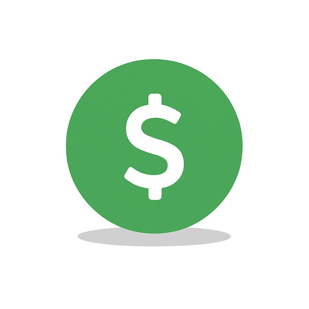 Green dollar sign icon in a circle, representing wasted money on SEO services and the need to understand local SEO.